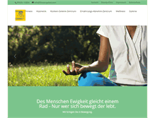 Tablet Screenshot of fitness-palast.com